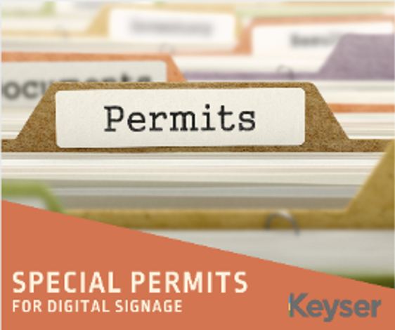 When installing an outdoor digital sign, it is important to understand what obstacles you may run into when obtaining a permit. Keyser reviews many of these considerations in their latest blog post. Check it out! ow.ly/LnCY50zmyPD
