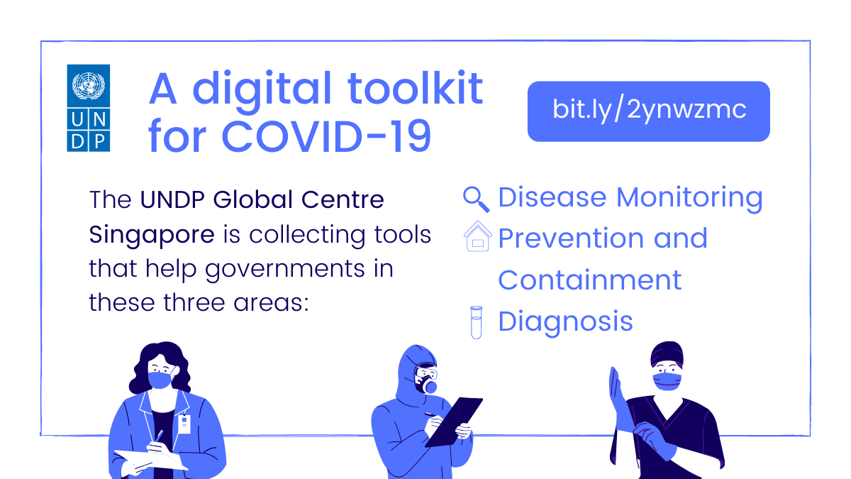 BBusetto's tweet photo. We at @UNDPtech are collating available, tested #opensource tools to help in your digital response to #stemthespread of #COVID19. It is an evolving repository of shared knowledge from various governments. https://t.co/QsU0wnL6ON
Email us your solutions: registry.sg@undp.org https://t.co/mHZg2tOu35