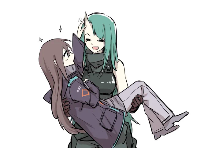 ホシグマ、サリアと女ドクター
#アークナイツ 