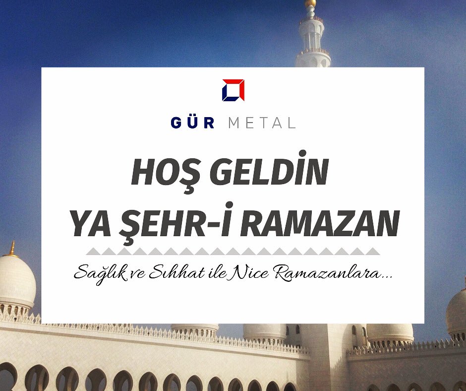 On bir ayın sultanı Ramazan-ı Şerif’in ülkemiz, milletimiz ve tüm dünya için hayırlara vesile olması temennisiyle... Cumanız mübarek olsun. 
#kahramankazan #gürmetalkasa #yangınkapısı #kapıkasası #sackasa #çıkışkapısı #şaftkapağı #konteynerkapısı #çokamaçlıkapılar #RamazanAyı