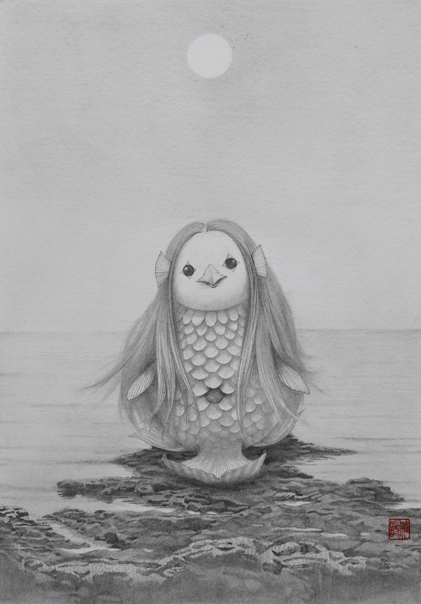 Bell￼さん用。日本美術院院友 人気作家牧野環の肉筆日本画 【公式通販】