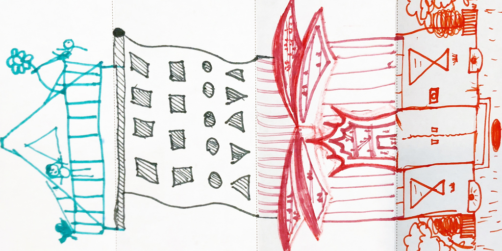 How about drawing the future architect and the most fantastical skyscraper ever designed! This is so much fun and the whole family can play. Download the templates and send us a photo of your creations! bit.ly/2VudpV8 #architecturefromhome #learningforchildren