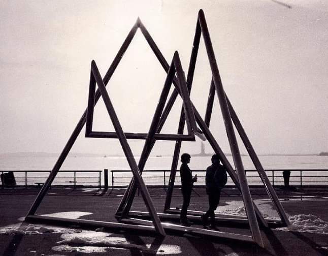 LocalWeirdos's tweet image. NYC 1984 Lady Liberty is head to toe in scaffolding in the distance. I was there with a couple friends at 16 because we just jumped in my car and went.
#NewYork #NYC #OldSchool