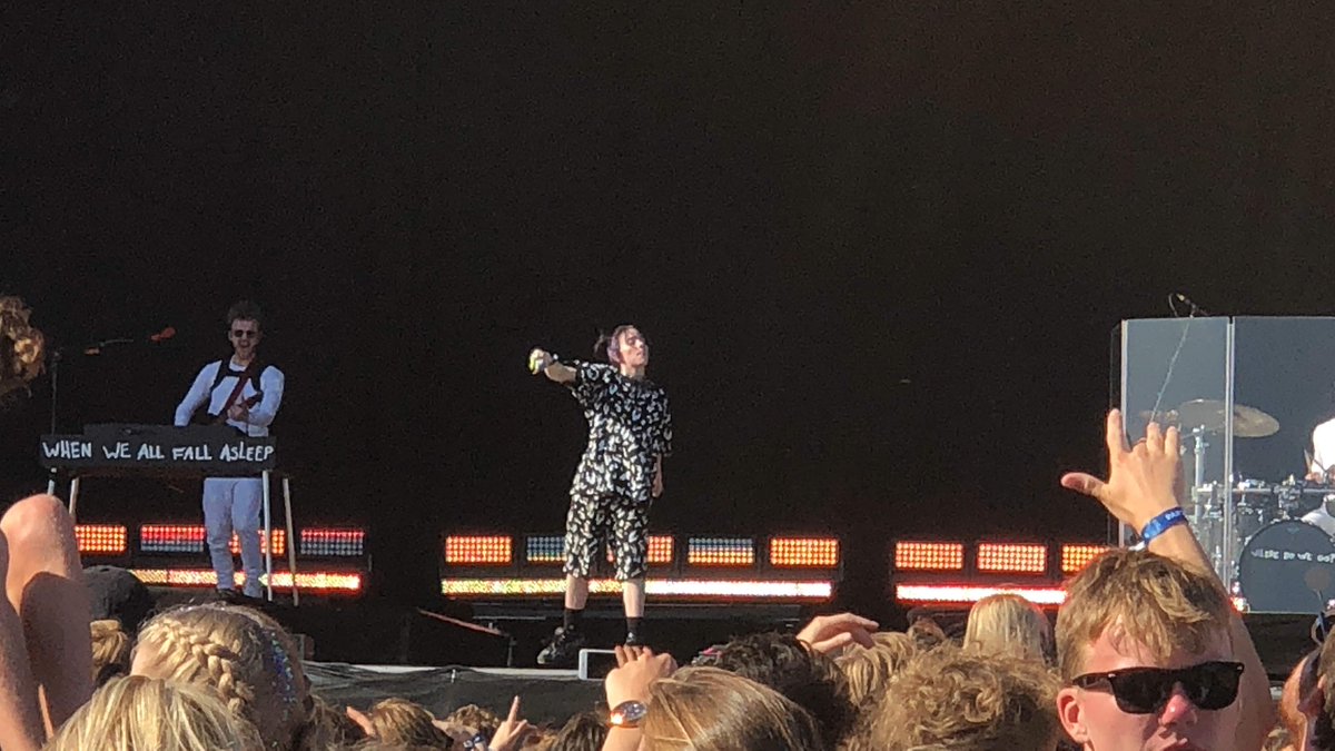 June 27th 2019 (Tinderbox Festival, Odense, Denmark) - Billie Eilish