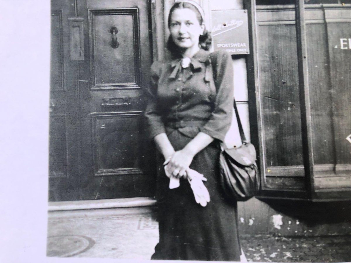 COURAGE: After marrying my Grandpa, an Englishman, she moved to the UK during WW2 and got herself a job at the American Office of War Information. Part of her work involved flying over war-devasted Germany dropping leaflets with humanitarian information.