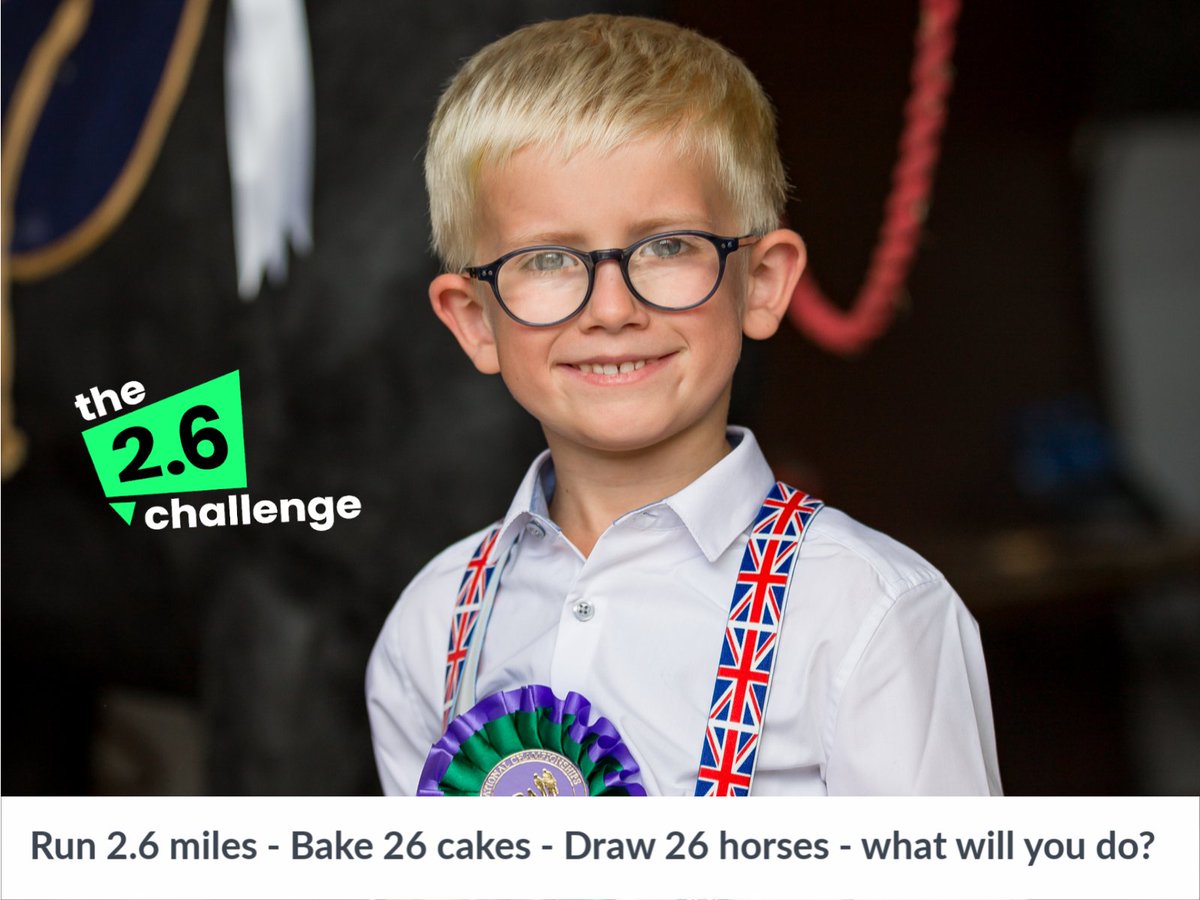 On Sunday, thousands should have been running the London Marathon to raise £millions. Think of an activity involving the numbers 26 or 2.6, and either donate or ask friends and family to sponsor you. #twopointsixchallenge twopointsixchallenge.justgiving.com/get-involved?c…