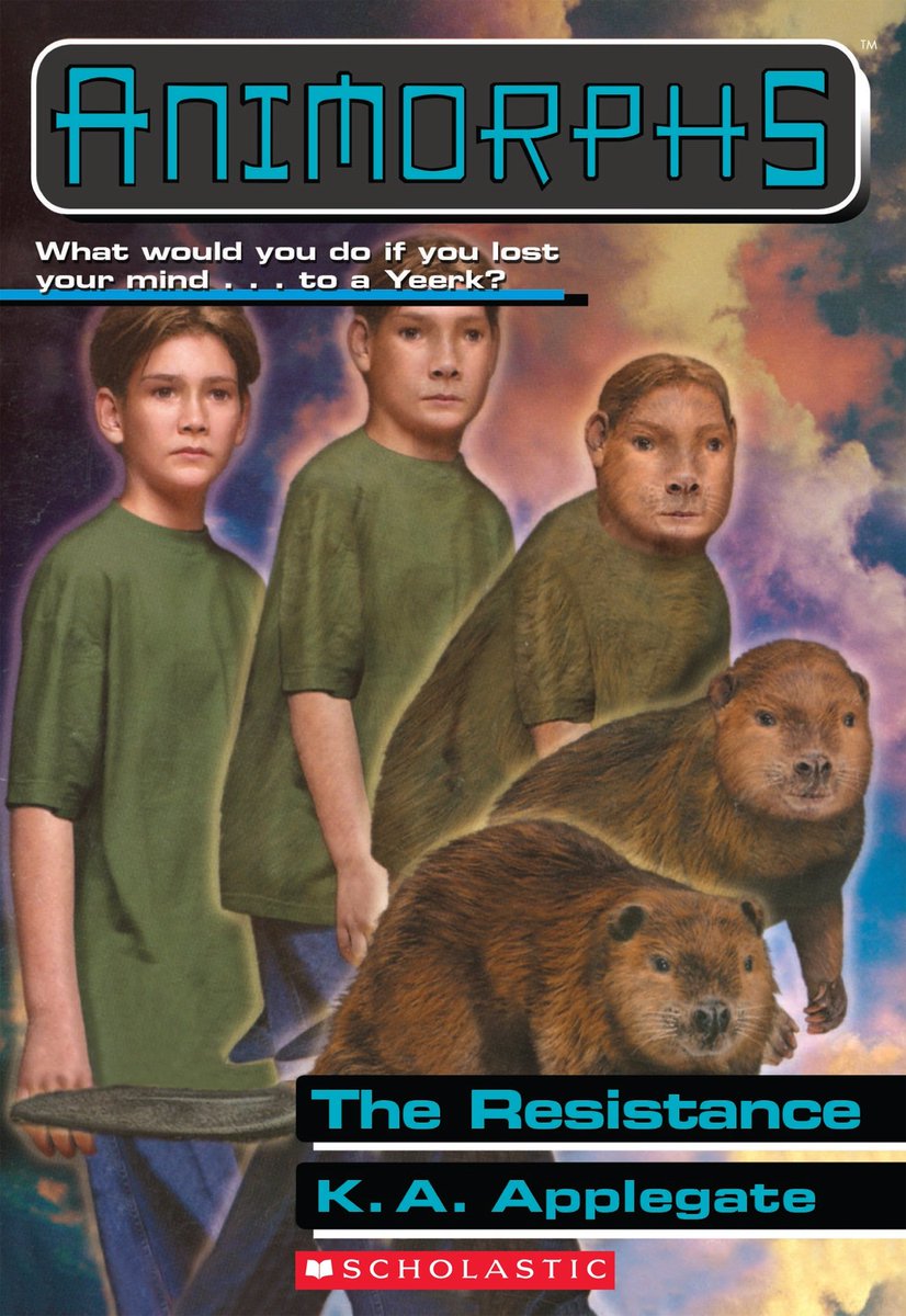  #Animorphs #TheResistanceBoy,his friends,lizard aliens & some campers prepare for a battle with slug aliens in woods.Boy's friends turn into beavers & flood aliens out. Also,his greatuncle prepares for similar battle in the US civil war. They can morph in clothes now apparently