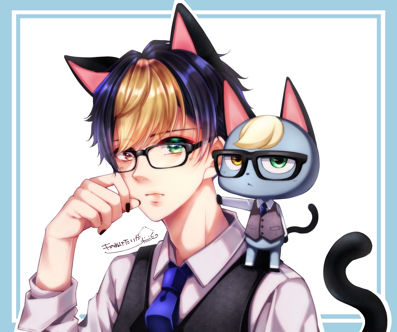 きのぬけたいかᔦ๑ ๑ᔨ Auf Twitter どうぶつの森ジャック擬人化してみた T Co Odjregpgej の全体図 ジャックくん ᔦ๑ ๑ᔨ あつ森 あつまれどうぶつの森 どう森美術部 Animalcrossing ジャック あつ 森擬人化 あつ森イラスト T