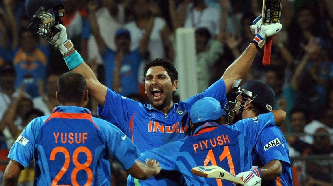 BBCSport's tweet photo. 'The party never finished. We were awake for like three days straight' 🍾🥳

Cricket legend @YUVSTRONG12 talks about the highs of winning the World Cup to battling cancer and the importance of charity during lockdown.

🎧 LISTEN 👉 https://t.co/UAtBjfA5vM

#bbccricket #bbcDoosra https://t.co/H3br544eqQ