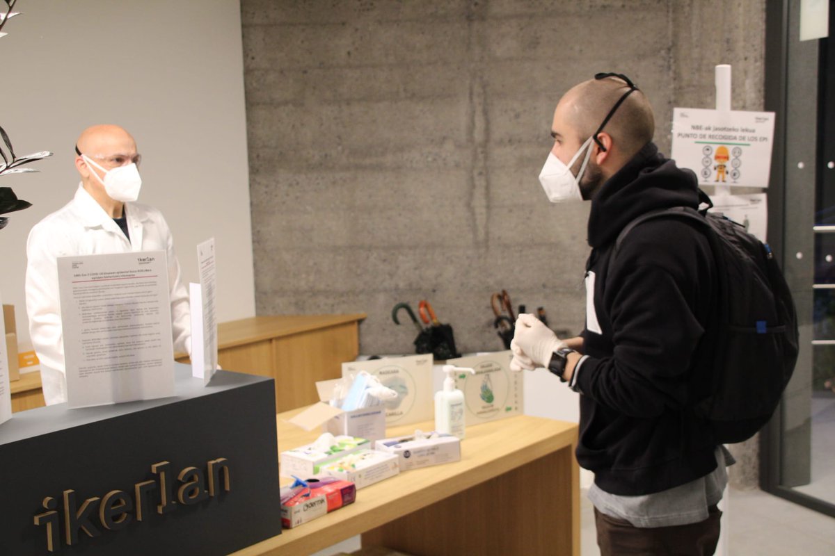 IKERLANofficial's tweet photo. 😷 Parte de nuestro equipo investigador ya está en marcha en los laboratorios, siguiendo el protocolo #RAPID y empleando equipos de protección que garanticen su seguridad. ¡Milesker #ATEGI, #FagorArrasate y @MU_gep por vuestra ayuda para hacerlo posible!
#TechnologyAttitude https://t.co/W1jwC2OnIa