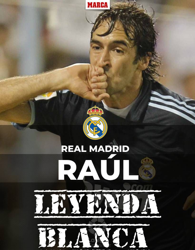 marca's tweet photo. ❤️7️⃣ La última vez que besó el anillo, la última que marcó, la última vez que, lesionado, lo dejó todo. Hace 10 años @RaulGonzalez y su último partido, el 550, su último gol, el 228, puso fin a 16 temporadas jugando en el @RealMadrid. 

📸@pablogsacristan Zaragoza 24/04/2010 https://t.co/CUa3Wa6T2t
