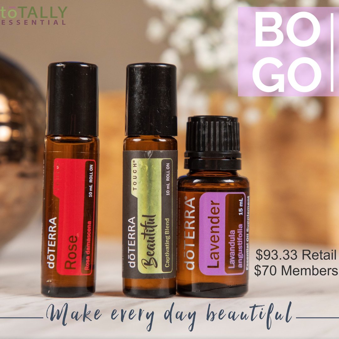 Buy Rose Touch, Get Beautiful & Lavender
Learn & Win bit.ly/EsWlTips
Group Buy bit.ly/3cNSC4
$93.33 Retail / $70 Members 
#bogo #buyonegettwo #dealoftheday #bebeautifuleveryday #emotionalwellness #essentialoils #heartchakra #beautifuleveryday #selfcare #holistic