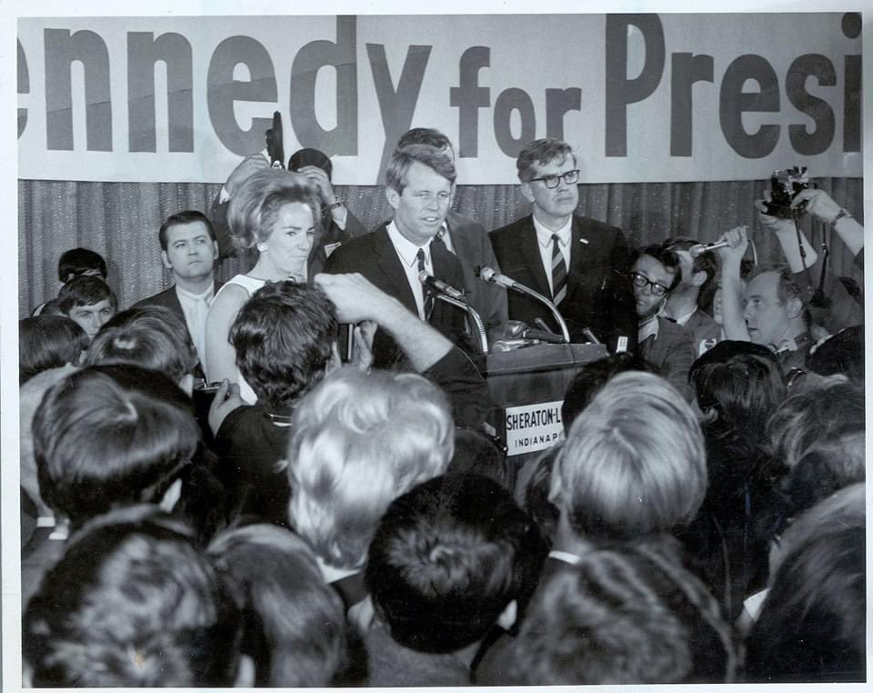 Kennedy, who won the Indiana primary, concluded his remarks on election night, after declaring victory, by saying: “I want to quote the Greek poet Aeschylus—I will sleep better tonight knowing Eugene Pulliam won’t."