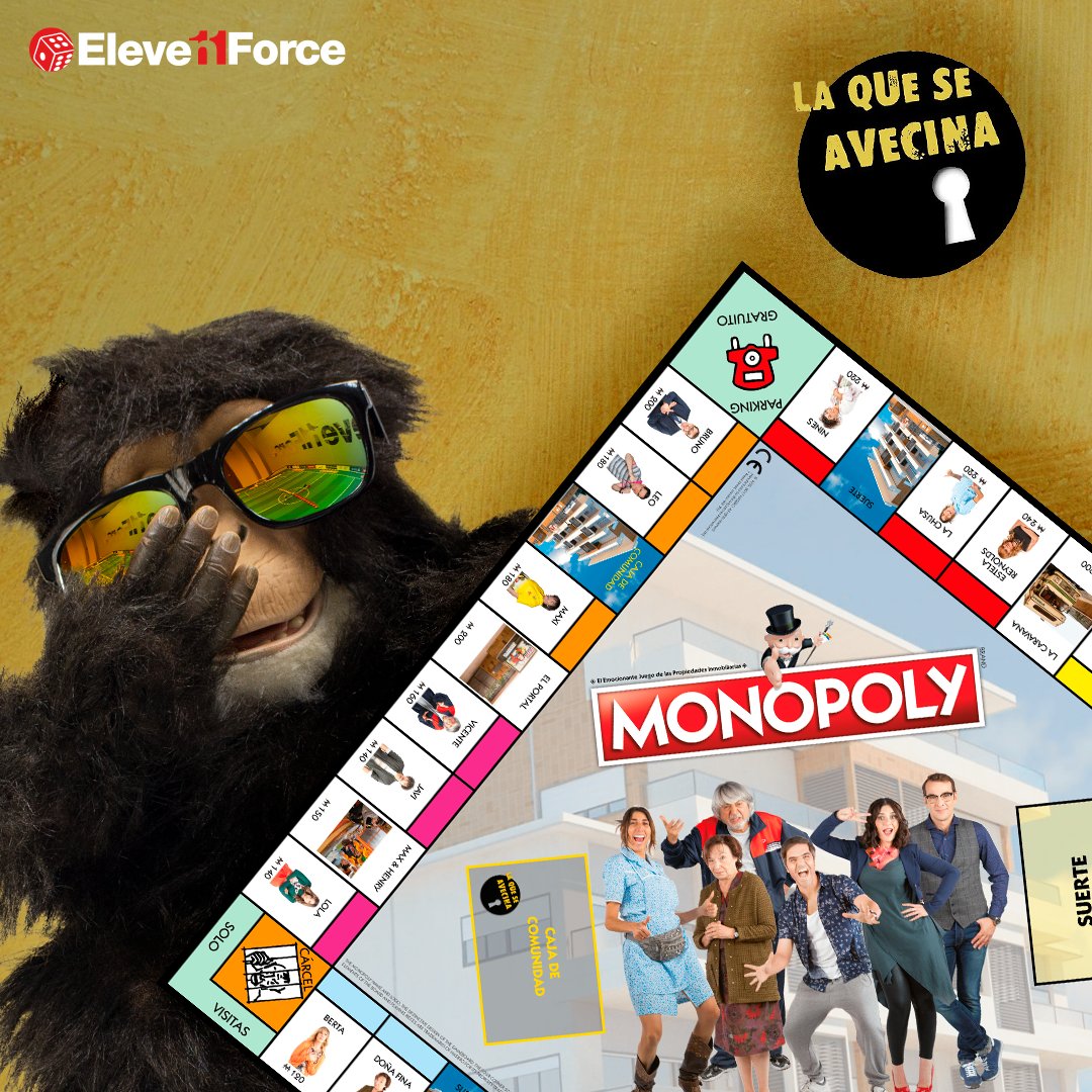 Un conserje, un gañán, un concejal, unas vecinas muy especial y un mayorista. Todos. Juntos en el mirados de Montepinar nos cuentan sus locas historias 😂😂😂🏘️🏘️🏘️
Diviértete con nuestra edición de #monopoly #laqueseavecina #LQSA #felizfinde