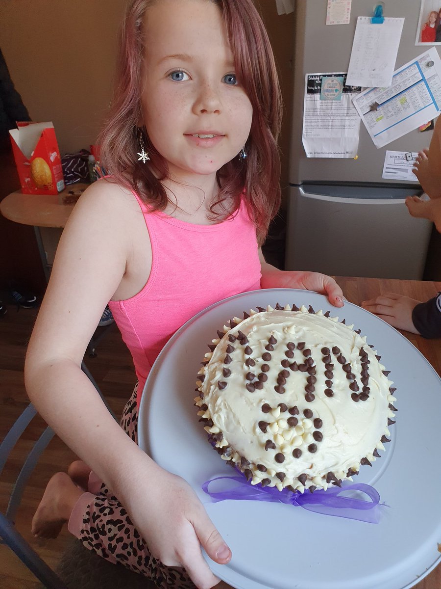 coreenk18's tweet photo. @Stukeley2015 @RemoteStukeley @stukeleymeadows from the stukeley extra sheet- lia made a cake last week for her nans birthday https://t.co/sOhfGAAO1T