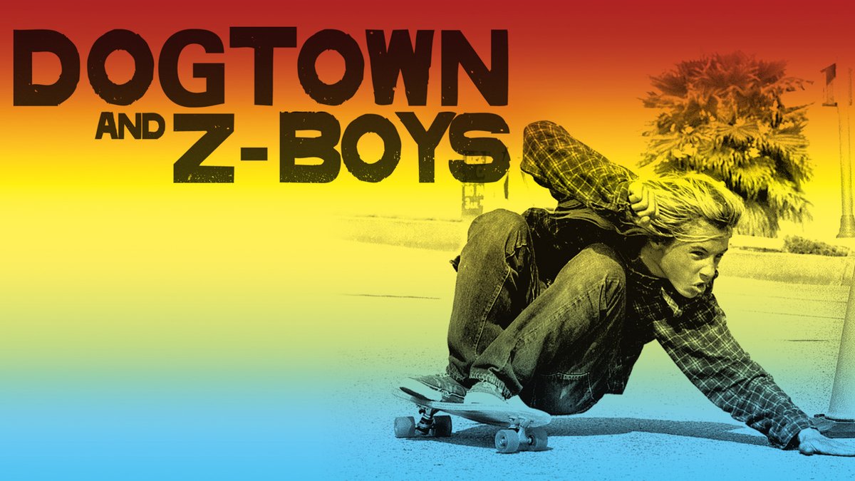 Dogtown and Z-Boys (2001)Telling the story of the Zephyr skateboarding team of the ‘70s. They started skating to kill time as they waited for better waves to surf. They accidentally created a new sport, a new subculture, and a new way of life.
