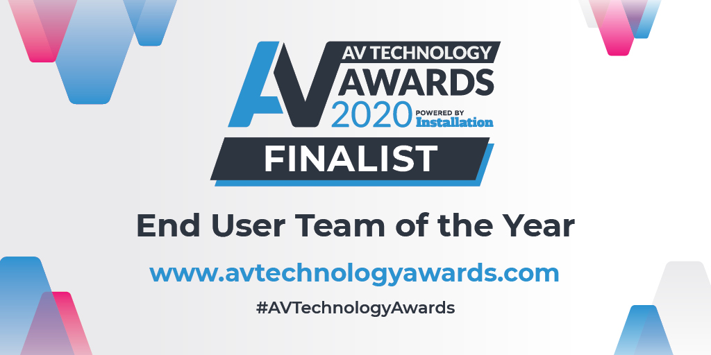 AdmHrv's tweet image. Delighted to find out that we have again been shortlisted as Finalists for the #AVTechnologyAwards End User Team of the Year. Great work @StephenBellAV @LukeLallaCTS @jascutt1 @EmmaMoloney3 @rab1966 @Badger__Brock &amp;amp; David Wilson @uniofhertsits