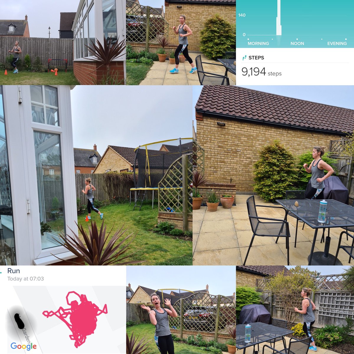 AshcroftPe's tweet photo. Well done to Deputy Head of Rowling House Mrs Anderson for completing 8k in her garden this morning for the #LutonSchoolRun @LevelTrust @AshcroftPe #RowlingHouse https://t.co/fyhzJPvL7C