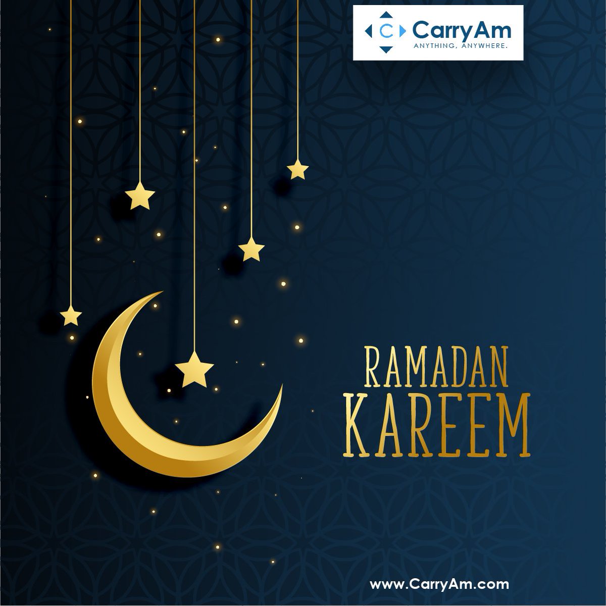 CarryAm_'s tweet photo. Ramadan Kareem to all our Muslim clients Nationwide. You mean so much to us.

#ramadan #carryam #send #anything #anywhere #move #logistics #covid19 #coronavirus https://t.co/xydm6foJI2