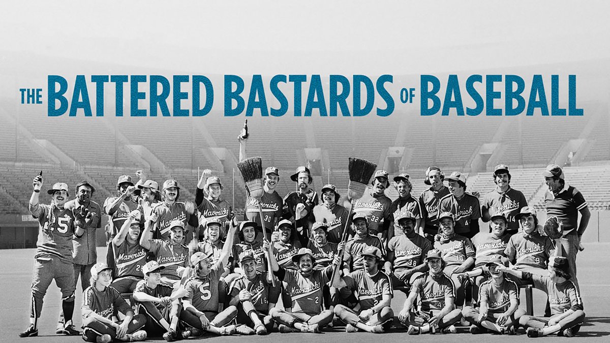 The Battered Bastards of Baseball (2014)The colourful true story of the Portland Mavericks – a scrappy, independent baseball team of underdogs started by actor Bing Russell (Kurt Russell’s dad, because why not) in the 1970s.