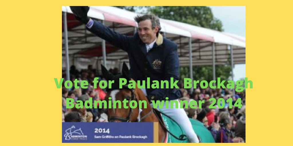 griffiths_sam's tweet photo. Badminton Horse Trials has opened the archives for fans to vote for the three competition highlight programmes that they’d most like to see again during what would have been the 2020 event week (6-10 May).
https://t.co/xNE1PeHiwC…/… https://t.co/EV9UZUqWnG