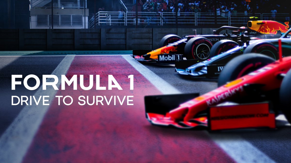 Formula 1: Drive to Survive (2 seasons)Get unprecedented access behind the scenes of one of the world’s most elite sports. And watch  @danielricciardo call Netflix a bunch of c***s.