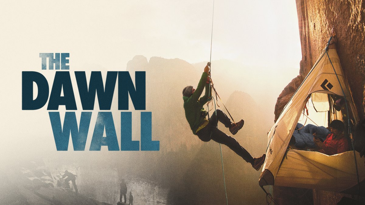 The Dawn Wall (2017)Cameras follow Tommy Caldwell and Kevin Jorgeson as they take on the staggering challenge of free-climbing Yosemite's most formidable rock formation. Don’t look down.