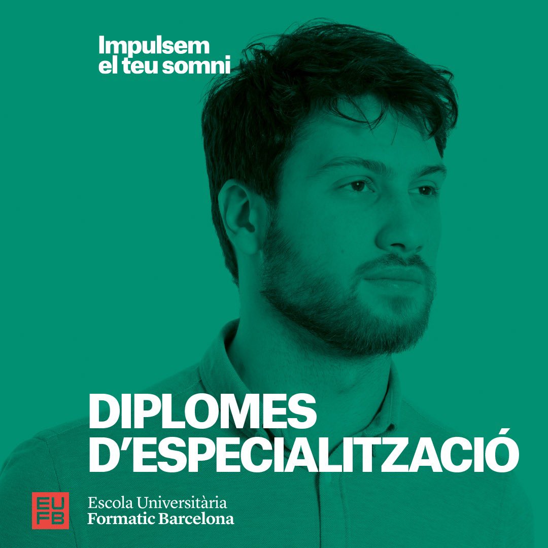 Tria qui vola ser en un futur. Nosaltres t'ajudem.
#eufb #formaticbarna #2020