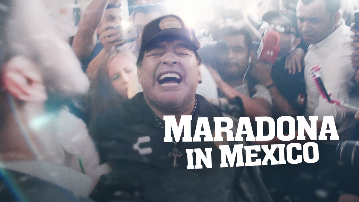 Maradona in Mexico (1 season)If you’re not already sold by the title there’s something wrong with you, BUT here’s the sell: “In this docuseries Diego Maradona comes to Culiacán, the heart of the Sinaloa Cartel, to save the local team, the Dorados, and maybe himself, too.”