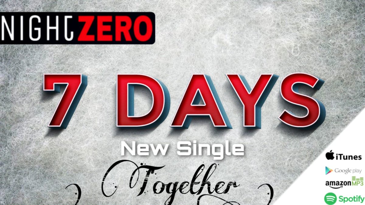 NightZero_'s tweet photo. 🔊 O n l y  S E V E N  d a y s  l e f t 🌡️

Stay tuned folks and in the meantime check out NightZer⭕ on #spotify! There's good evidence that it helps fighting this #virus 😎👇🏼

                       📲 https://t.co/bO1FVZ1Xu4 https://t.co/5mFWg1rLzc