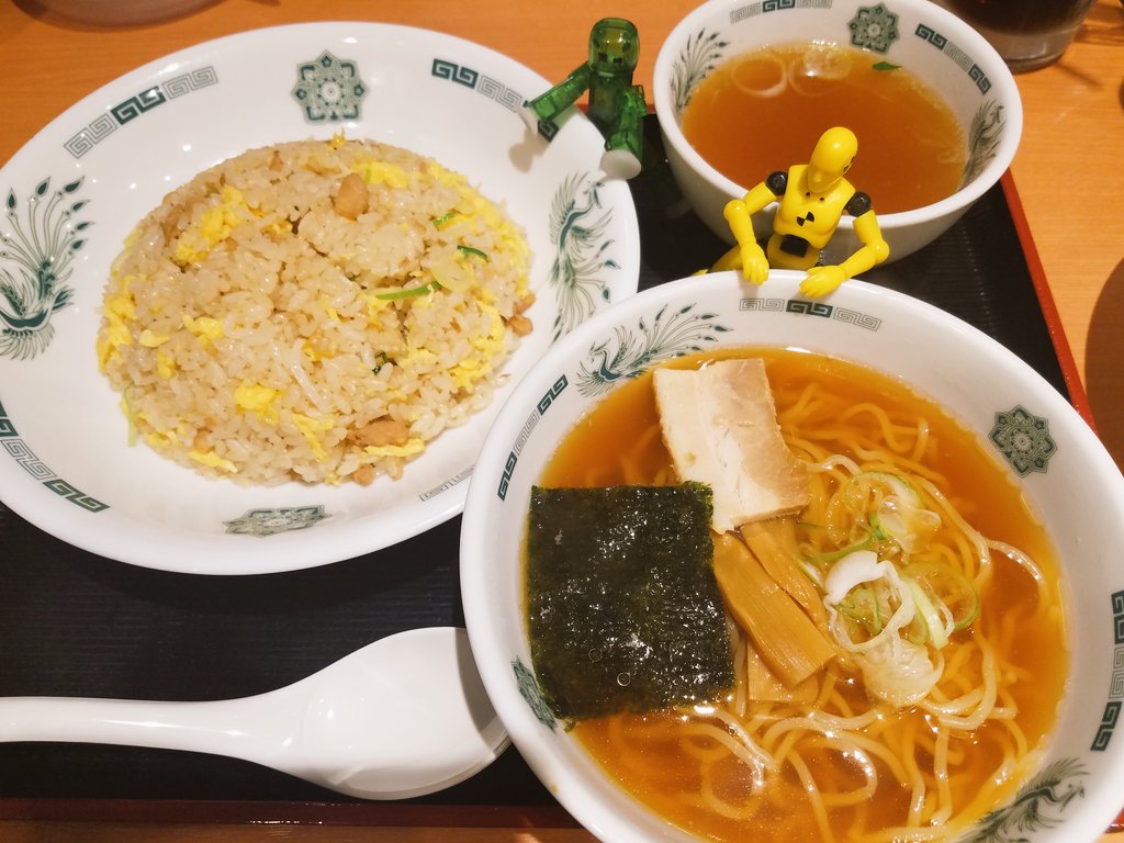 zunda825's tweet photo. 久しぶりに、日高屋🍜 Style

日高屋のチャーハンとラーメン 落ち着くわ～💗

#スティックボット
#STICKBOT
#素ボディ
#ダミー人形
#日高屋
#イタ写 https://t.co/QT6IKTjdbE