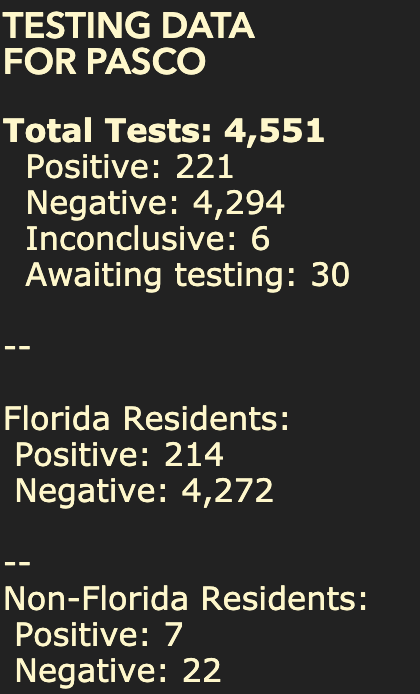 The Pasco Sheriff's Office is serving as a repository of information from throughout the county, state, and nation on  #COVID19. We will continue to share information that we are provided.(THREAD)