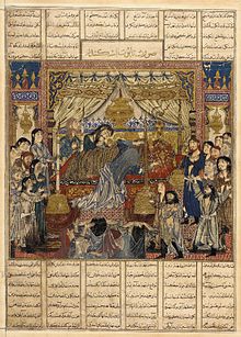 Great Mongol ShahnamehIronically the best first illustrated Shahnameh was made by the same guys who had devastated Iran: the Mongols. Or better said, their Islamized Ilkhanid successors. This should not take us by surprise though after all miniatures originated in China...