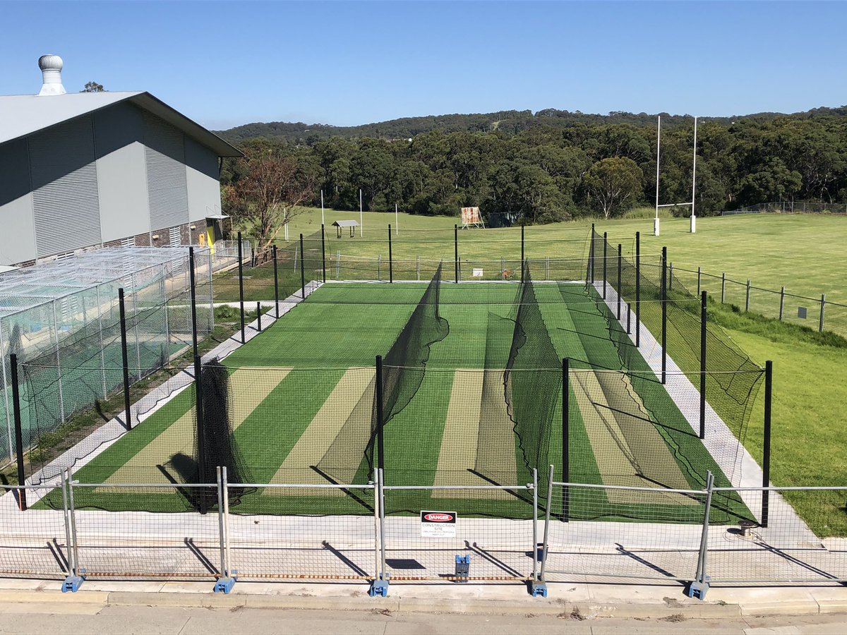 coxy_tim's tweet photo. Wonderful to support Hunter Sports High School @lakemac in the completion of Stage 1 Cricket Training Facility which compliments nicely next door to their Sports Analysts and S&amp;C buildings @CricketNSW @CtryCric_NSW @SixersBBL @NeilMacca1 https://t.co/kJXJlU0M8u