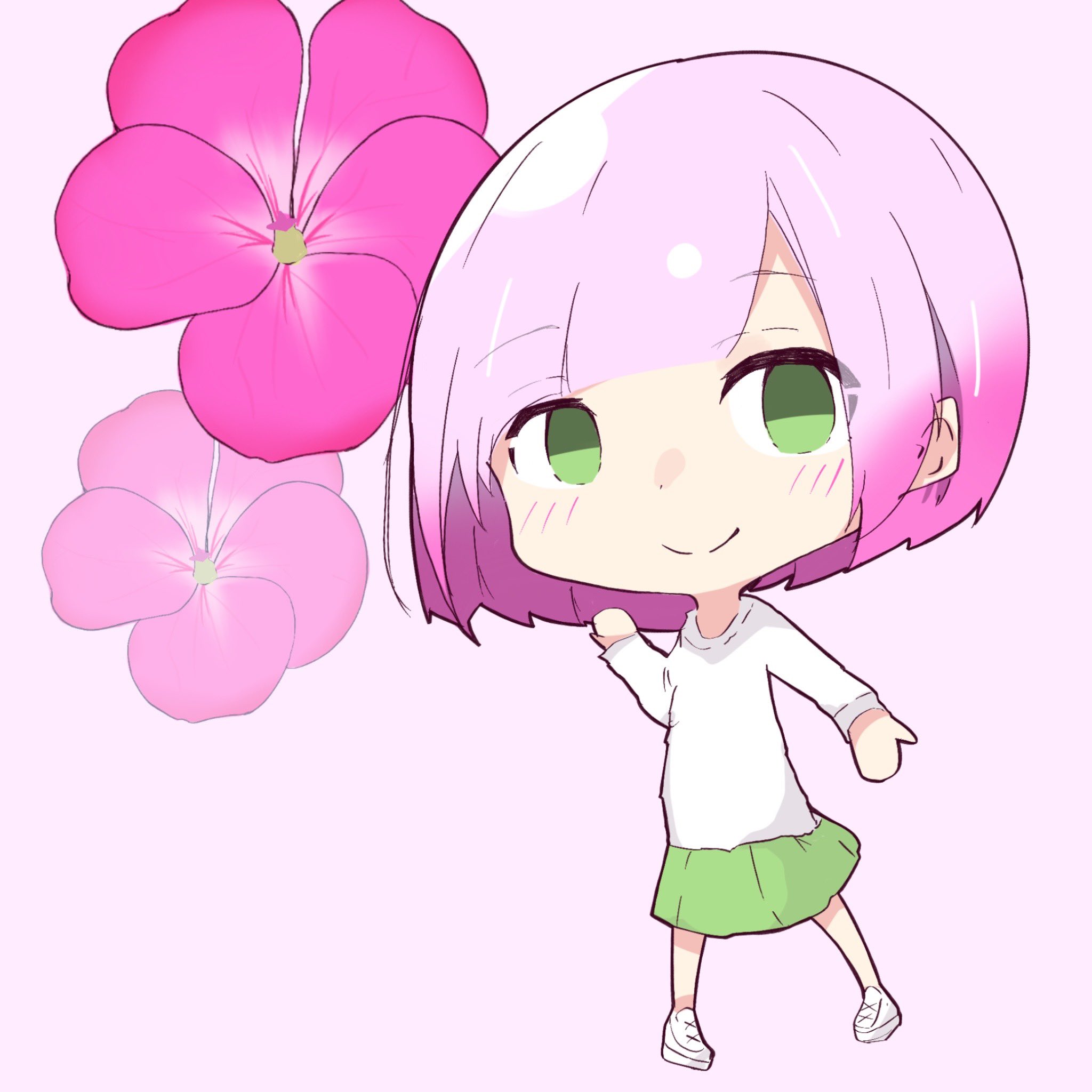 おきひろ 誕生花擬人化 Flower Sd Chara Twitter
