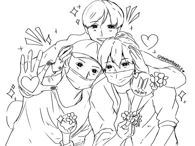 ending the night with this quick sketch ? 