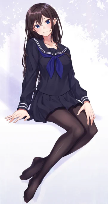 黒セーラーちゃん
#オリジナル 