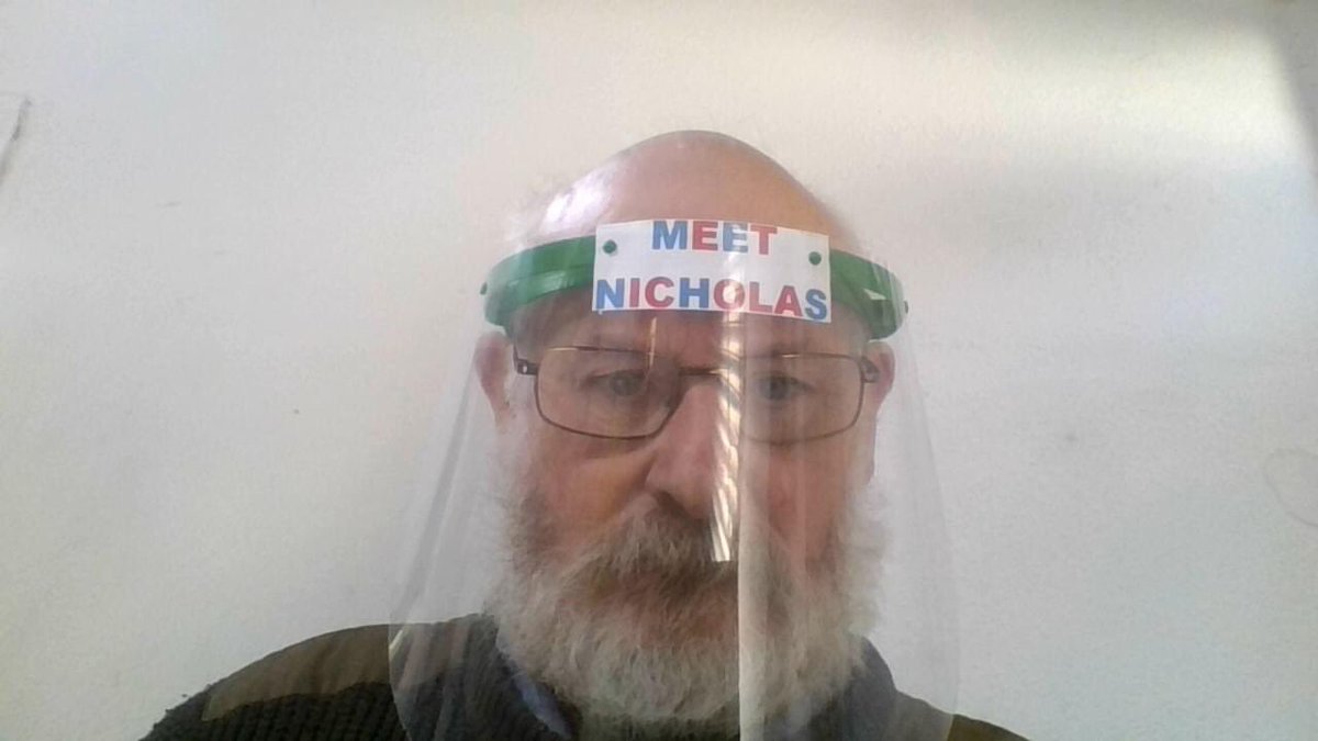 meetnicholasV's tweet photo. #meetnicholas #nhsvisors #nhs #visors #COVID19 #lockdown #Covid19UK #NHS #NHSheroes https://t.co/Lfmk7VuxTD
