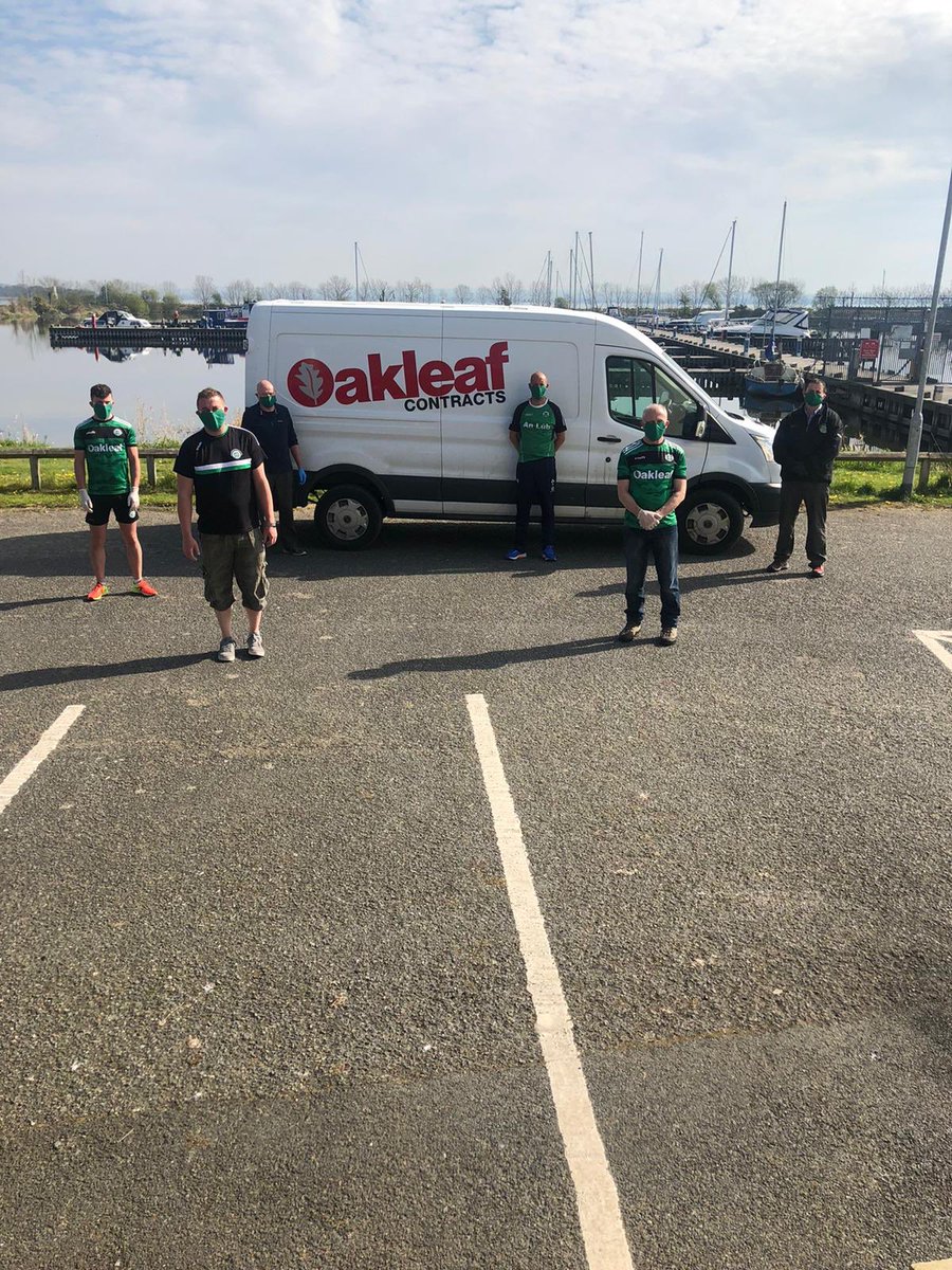 anlubgac's tweet photo. St Patrick’s GAC Loup and TABBDA continue this week with the distribution of food and toiletries parcels to the old, isolated and vulnerable in the Loup and Ballyronan areas. Thanks to the volunteers and to @Oakleaf_Ltd for the use of their van #staysafestayathome https://t.co/Me6VtH9CPF