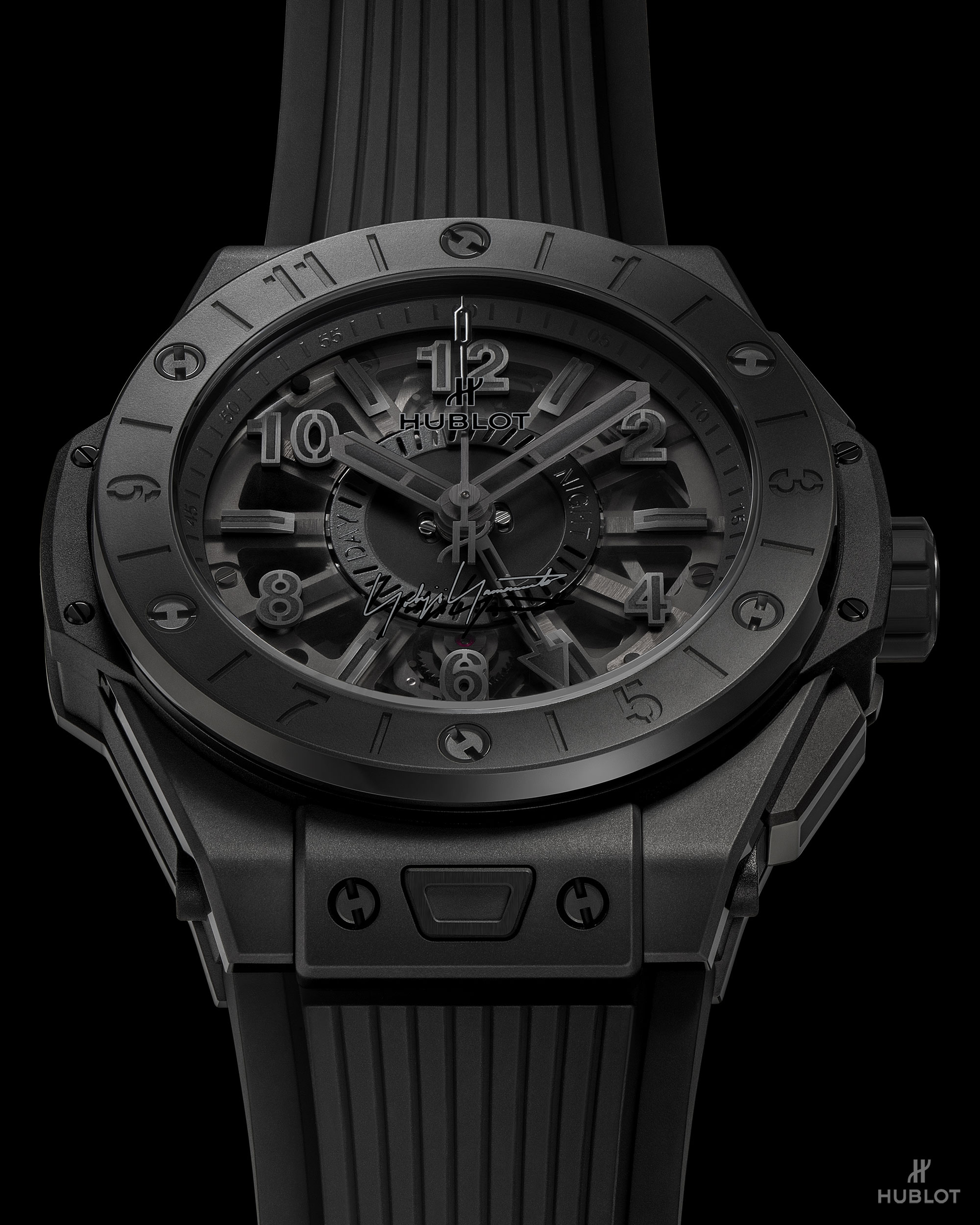 Hublot 在twitter 上 New Collaboration With Japanese Fashion Designer Yohjiyamamoto The Big Bang Gmt All Black Yohji Yamamoto Limited To 50 Pieces Exclusively Available At Our Hublot Boutique In Ginza Portrait Photo