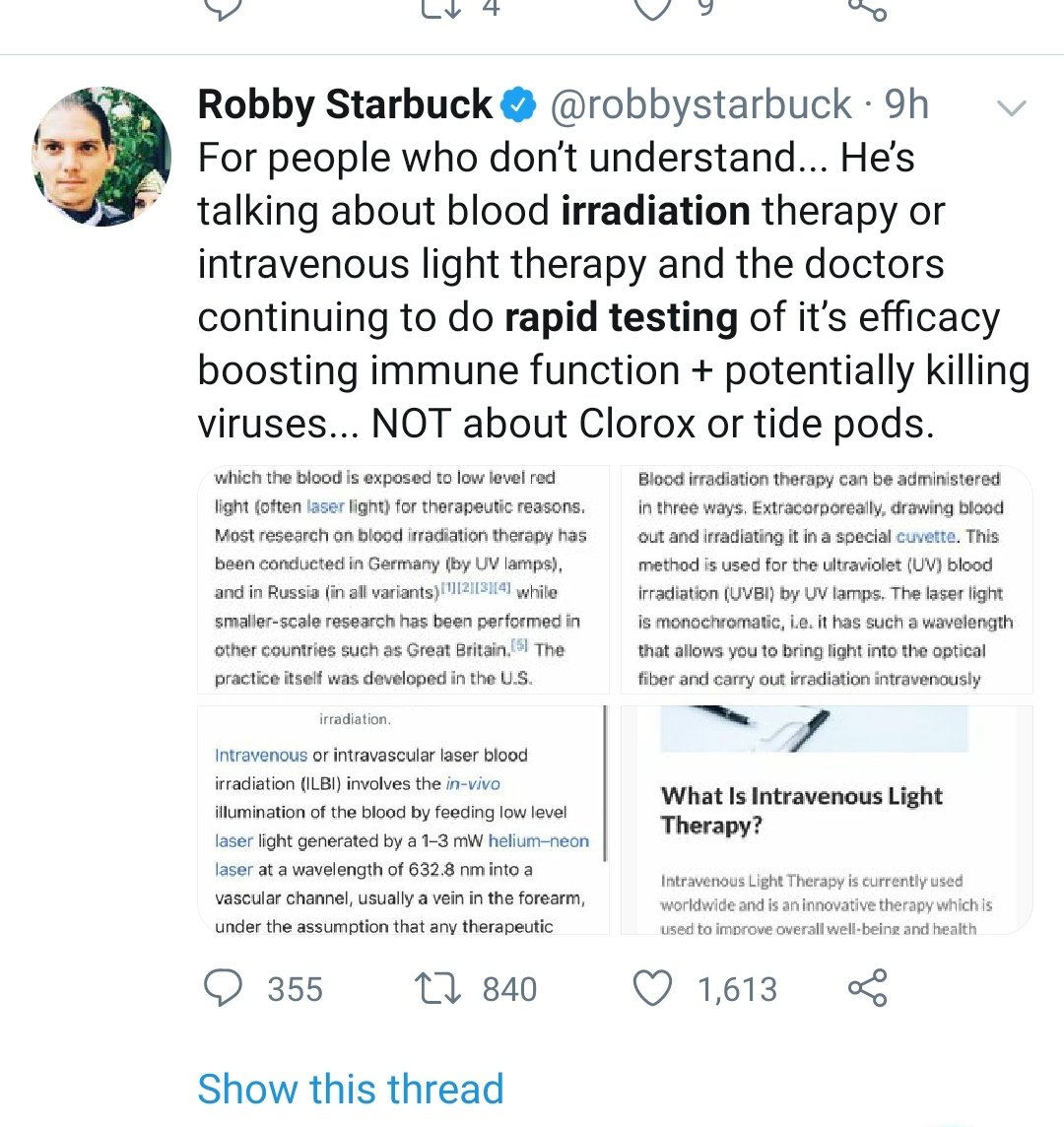 3/ and a few more. Patient zero seems to be this Robby Starbuck fella....Thanks a latte Robby
