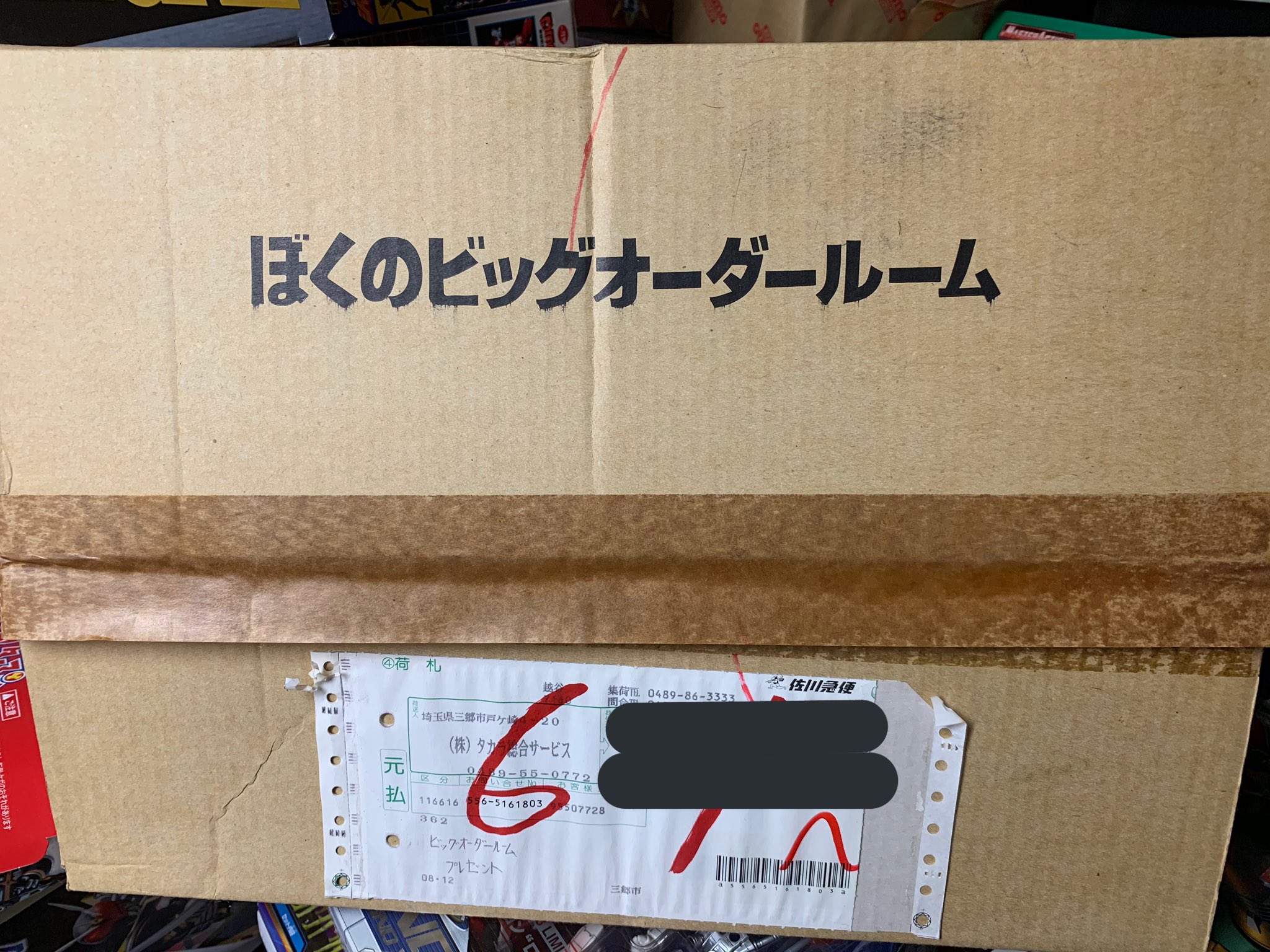 ジノン チーム乙女座 ガオガイガー本放送当時に当選したビッグオーダールームです さすがにもったいなくて作れない 笑