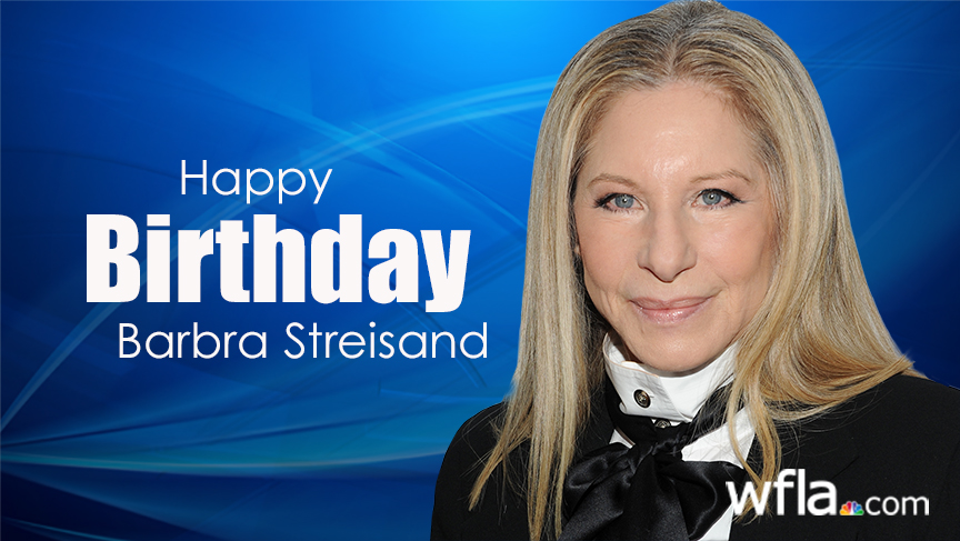 Happy 78th Birthday to Barbra Streisand!  