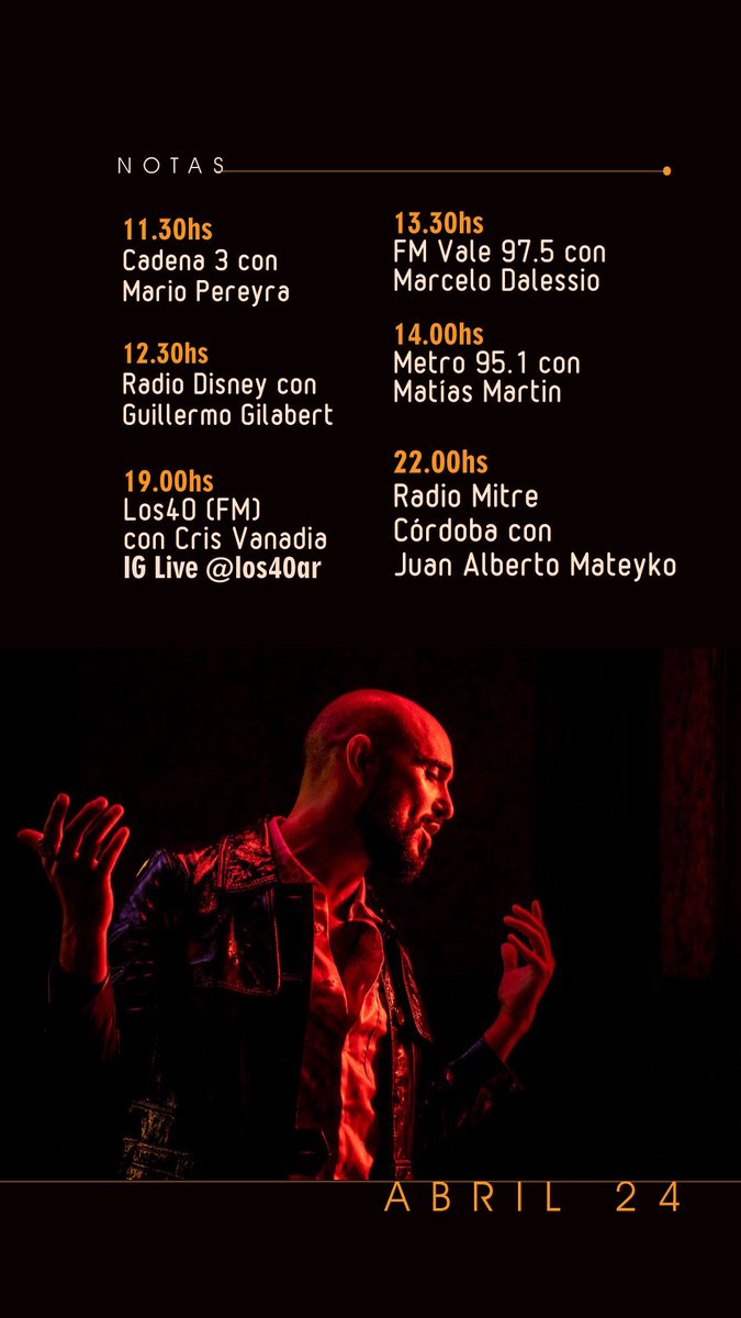 AbelPintos's tweet photo. Ahora bien. Les cuento algunas cosas. En primer lugar que se vienen días de muchos reportajes para contarles a todos de este estreno de #ElHechizo y hoy comenzamos así. https://t.co/t9I4lqXi9b