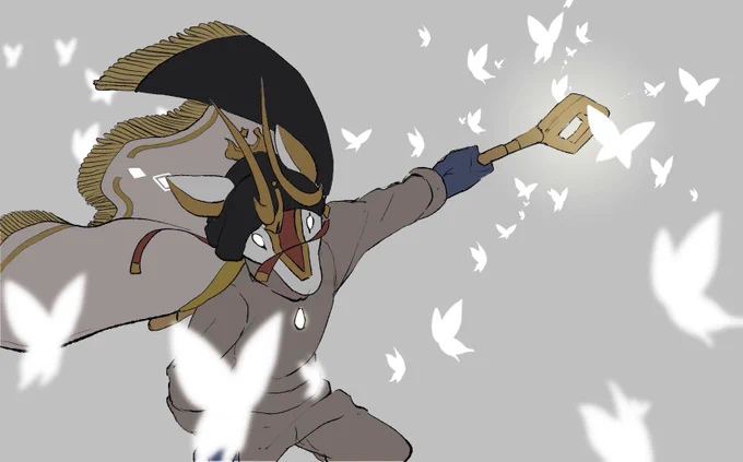 鹿にターバン合わせてるの見て最高かよと思った絵 
