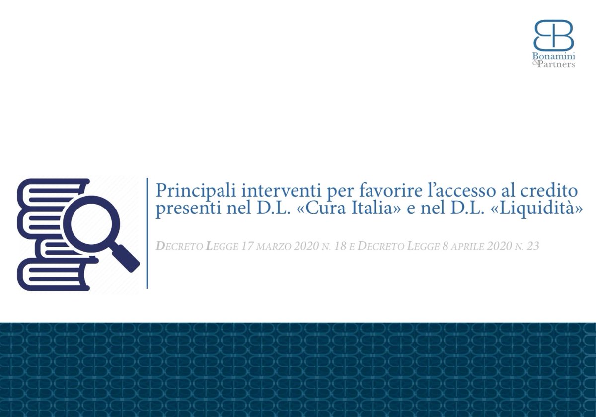 Una overview delle misure a favore dell'accesso al #credito messe in campo con i decreti "cura Italia" e liquidità linkedin.com/feed/update/ur… #Decretoliquidita #decretocuraitalia