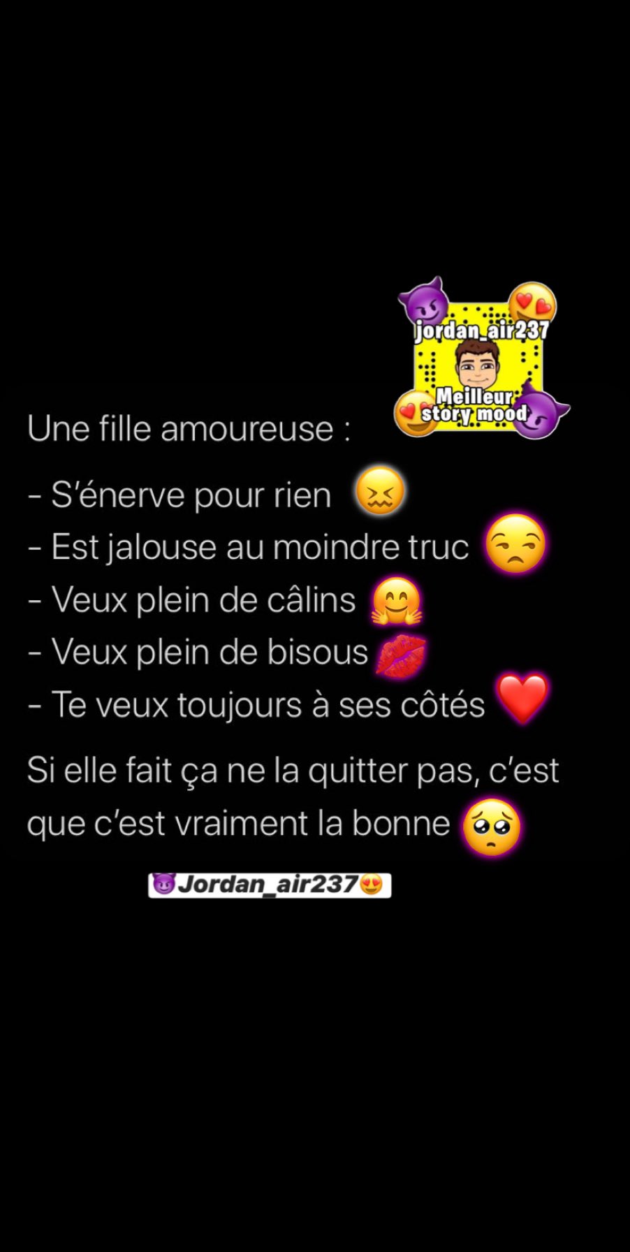 Jordan Air237 Citation Love Amour Citationcouplegoal Couplegoal Citationamour ᴛᴡᴇᴇᴛᴄɪᴛᴀᴛɪᴏɴ Tweet Amoureux Citationjalousie Tweetcouple Citationdistance Coupledistance Jaloux Jalousie Citationdusoir Citationdamour