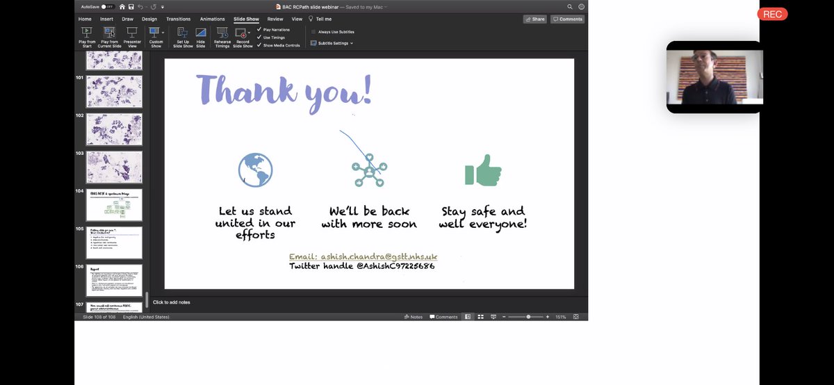 Louise_M_Smart's tweet photo. Thank you! Ash for a very informative webinar @AshishC97225686 @RCPath @britishcytology #cytology https://t.co/1FYKKCti6F