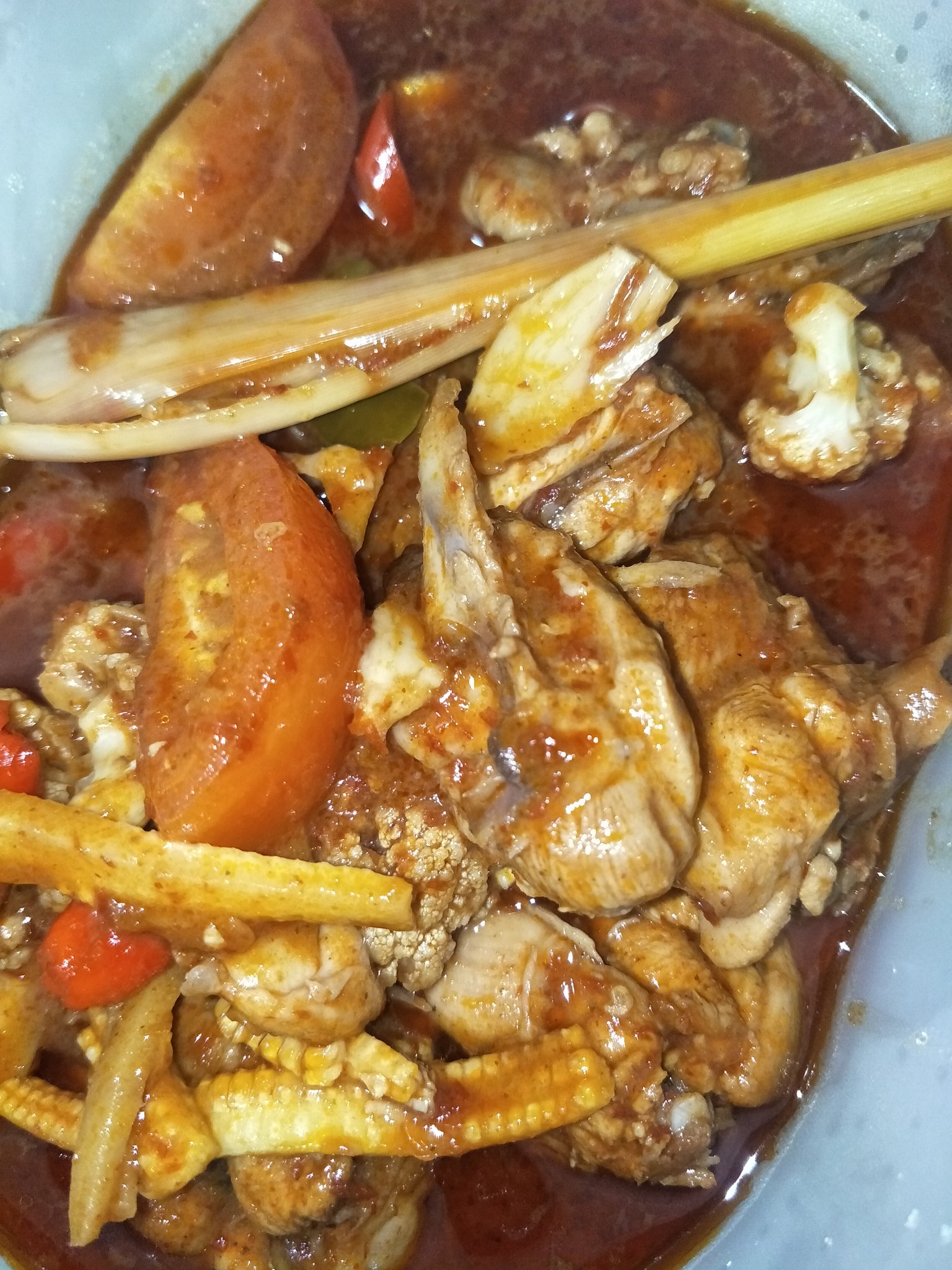ØªÙˆÙŠØªØ± Aen Ø¹Ù„Ù‰ ØªÙˆÙŠØªØ± Day 1 Ayam Masak Paprik Kailan Ikan Masin First Time Buat Ayam Paprik Resepi Follow Che Nom Tu Haaa Sayur Kailan Mesti Laa Nisya