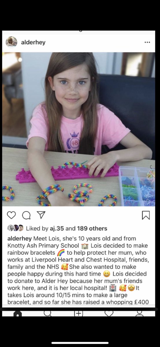 JaneLouEng's tweet photo. @AshKnotty Lois Higgins local celebrity - now famous on @AlderHeyCharity social media too 💖🌈⭐️ https://t.co/3s6jYlvnuF